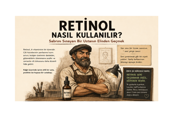 Retinol Nasıl Kullanılır? Sabrını Sınayan Bir Ustanın Elinden Geçmek